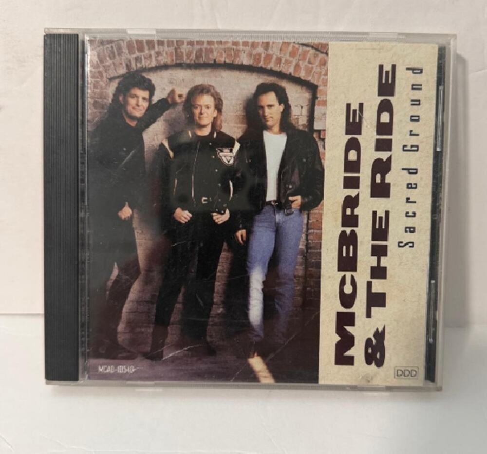 McBride & The Ride Sacred Ground CD 1992 MCA Country Music MCAD-10540